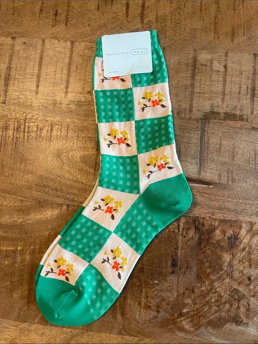 Hansel from Basel Country Gingham Socks New One Size